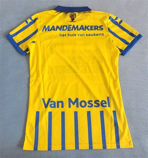 rkc waalwijk home football shirt   sponsored  willy naessens