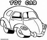 Car Toy Coloring Toys Drawing Getdrawings Pages Popular sketch template