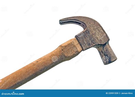 hammer stock image image  ready wooden wood isolated