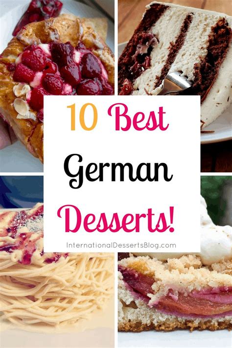 10 Must Try German Desserts And Sweet Treats German Desserts