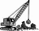 Wrecking Ball Clipart Demolition Construction Demolish Crane Drawing Vector Machinery Mansion Ames Ratzinger Cliparts Cantalamessa Getdrawings Socci Inquisitors Clipground There sketch template