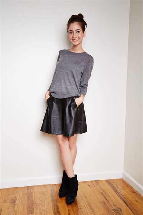 cool and classy leather skirt outfit ideas the wow style