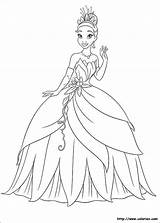 Princesse La Grenouille Et Princess Coloring Coloriage Disney Pages Choose Board sketch template