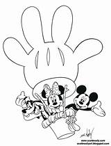 Mickey Mouse Friends Drawing Coloring Pages Getdrawings sketch template