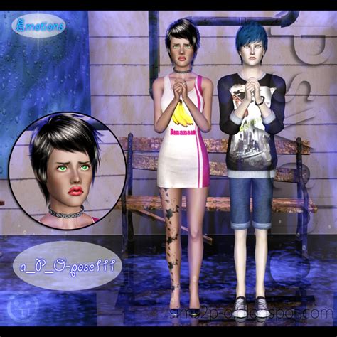my sims 3 poses poses set 12 emotions by psycho