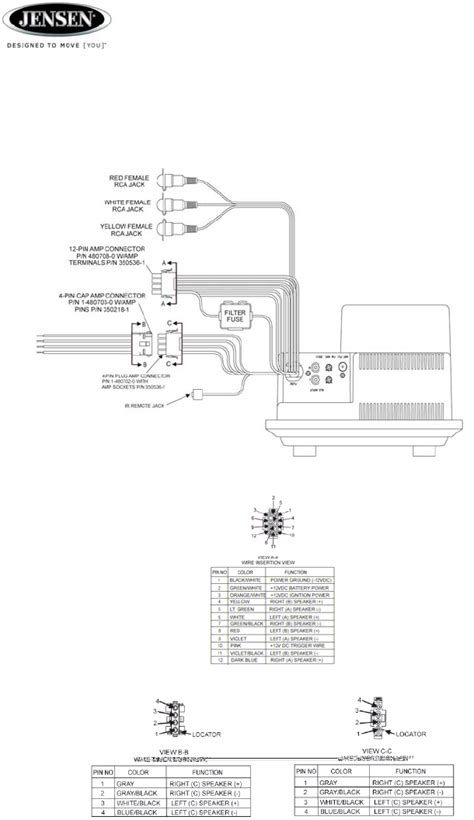 page   jensen tools stereo system media pro  user guide