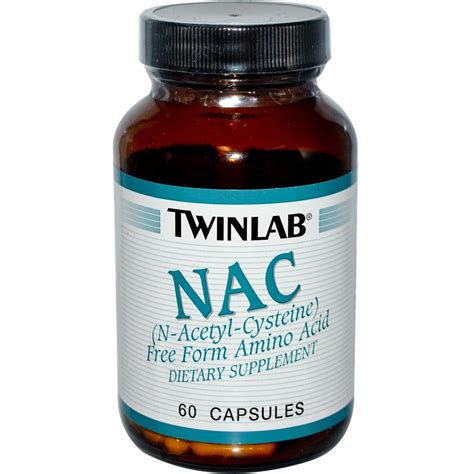 Nac N Acetyl Cysteine 60 Capsules Twinlab Online
