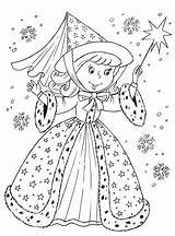 Fairy Coloring Pages Magic Printable Wand Tooth Flowers Dragon Wonder sketch template