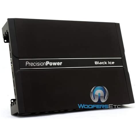 ba precision power ppi  channel  rms black ice amplifier