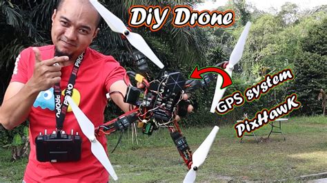 tutorial  buat drone pixhawk  mempunyai sistem gps  autopilot complete youtube