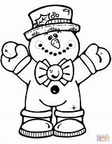 Snowman Coloring Pages Hugging Printable Simple Color Christmas Snow Drawing Print Getcolorings Supercoloring Categories sketch template