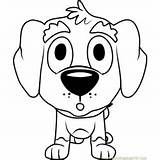 Puppies Pound Coloring Corky Pages Kids Coloringpages101 sketch template