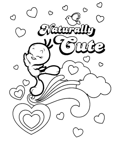 coloring pages  tweety  large images