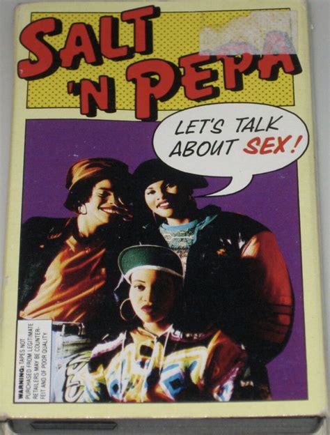 Salt ‘n Pepa Let S Talk About Sex 1991 Cassette