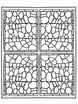 Stained Glass Coloring Pages Adult Adults Window Prieure Bethleem Version Chapelle Nimes Print Printable Color Vitraux France Vitrail Patterns Church sketch template