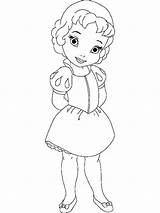 Princess Coloring Little Pages Color Printable Girl Getdrawings Print Recommended Snorkeling Getcolorings sketch template
