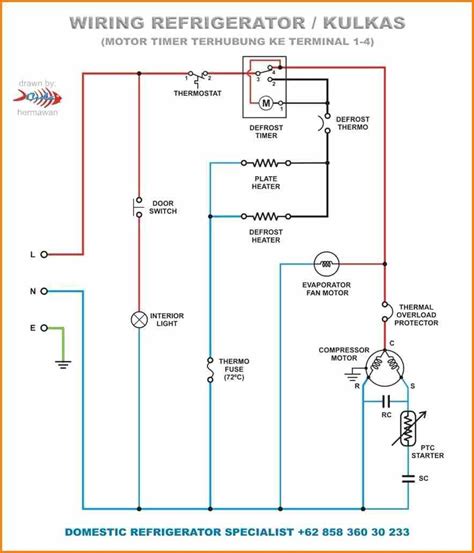 freezer defrost timer wiring diagram  circuit diagram electrical diagram electrical wiring