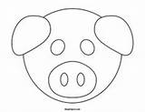 Pig Cny Mascaras Scrappy sketch template