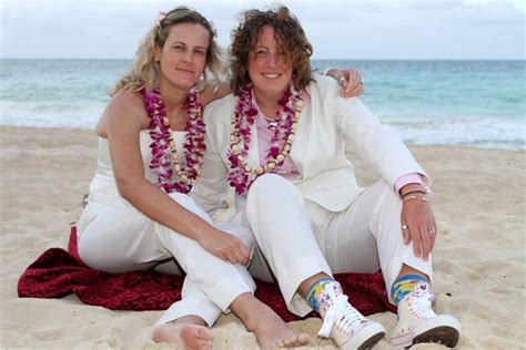 same sex marriage gay lesbian hawaii wedding sweet hawaii wedding beach weddings and vow renewals