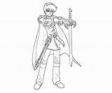 Marth Coloring Character Pages sketch template