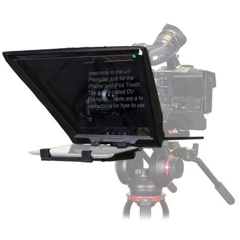 teleprompter datavideo tp ipad soho broadcast