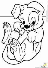 Pages Coloring Dog Cute Kids Getcolorings sketch template