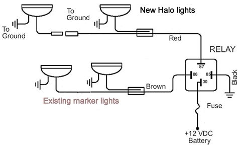 halo headlight wiring diagram