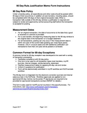 irr justification memo  fill  printable fillable