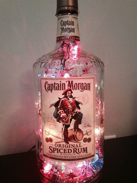 captain morgan light  bottle diy light  bottles bottle lights diy bottle crafts diy