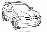 Mitsubishi Outlander Autos2 Mezzi Trasporto Transportmittel Malvorlage sketch template