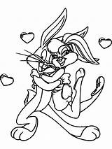 Bunny Bugs Warner sketch template