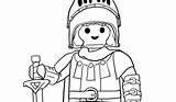 Playmobil Coloriage Imprimer Chevalier Knights sketch template