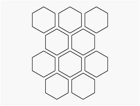 hexagon template printable