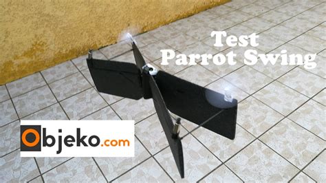 parrot swing test avis du mini drone youtube