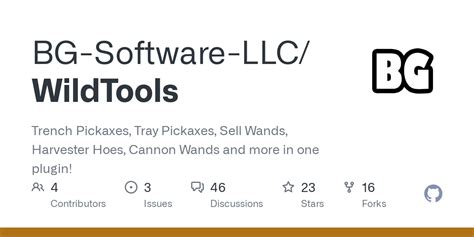 github bg software llcwildtools trench pickaxes tray pickaxes sell wands harvester hoes