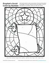 Bible Coloring Color Pages Number Prophets Scroll Jesus Kids Prophet Told Isaiah Sunday School God Activities Birth Crafts Activity Jeremiah sketch template