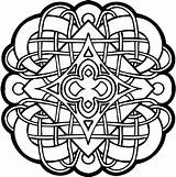 Celtic Coloring Pages Printable Designs Symbol Tribal Decal Mandala Adults 0004w Cross Vinyl Personalize Sticker Line Color Decals Colouring Adult sketch template