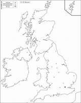Map Maps Kingdom United Outline Blank Muta Cities England Carte Cartina Boundaries Nations Gran Bretagna Main Vierge Base Irlanda Printable sketch template