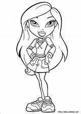 Bratz Desenhos Colorir Coloriage Bojanke Coloriages Yasmin Imprimer Dibujo Stampare sketch template