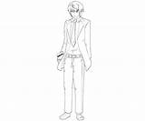 Note Death Light Yagami Coloring Pages Face Another sketch template