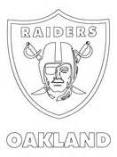 oakland raiders coloring pages learny kids