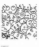 Emojis Emoji Adults sketch template
