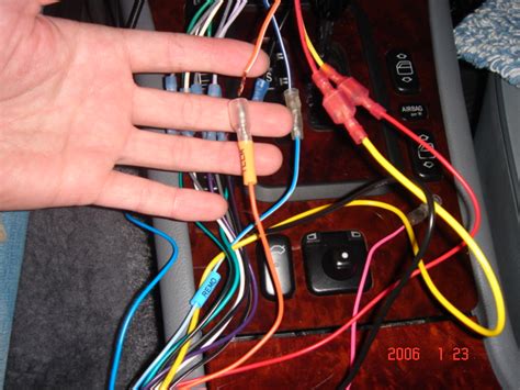 wiring harness aftermarket cd player mbworldorg forums