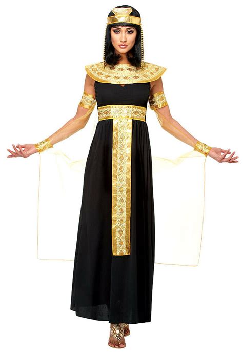 black adult women lady cleopatra egyptian queen of the nile costumes