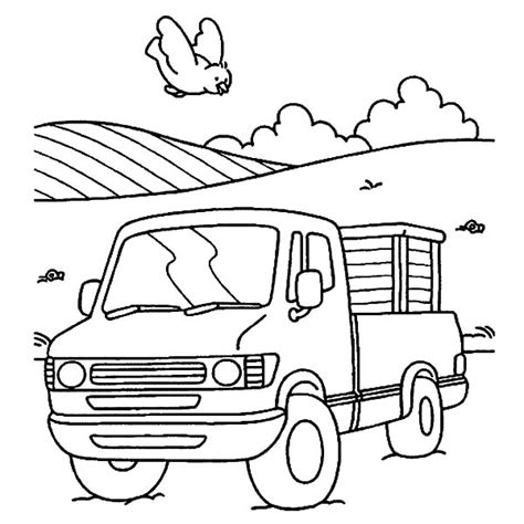 car transporter coloring page  svg cut file