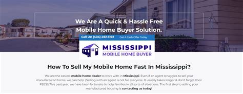 mobile home dealers  mississippi       selling mobile home diy crafts