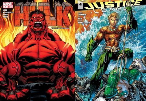 Battle Of The Week Aquaman Vs Red Hulk Comic Vine