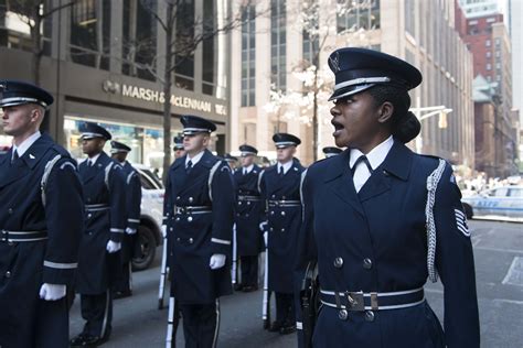 Nyc St Paddy’s Day Parade Features Usaf Honor Guard