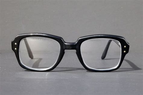 cherryrevolver rare black us military eyeglasses square rectangle