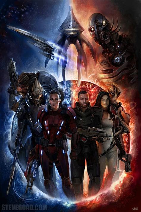 commission mass effect 2 by stevegoad mass effect pinterest video games and pc game